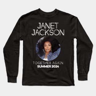 Janet Jackson Together Again Summer 2024 Long Sleeve T-Shirt